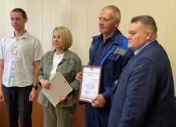 Четырёх сотрудников ТСК поблагодарили за помощь после атаки БПЛА на Рассказово
