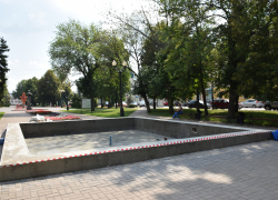 Обновлённые городские фонтаны запустят в августе