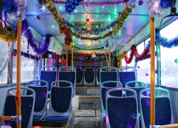 В Тамбове горожан будут возить новогодние автобусы