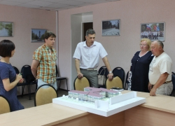 Макет будущего здания кадетского корпуса презентовали в Уварово 