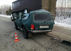 В Тамбовской области «Нива» врезалась в «ГАЗ»