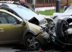 В тройном ДТП пострадали люди 