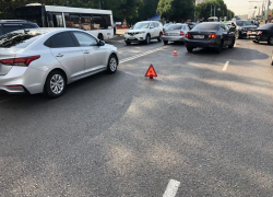 На севере Тамбова в ДТП с участием автобуса пострадали два человека