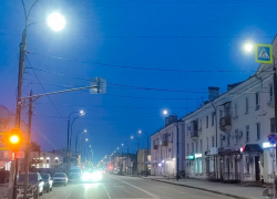 Завершена модернизация освещения на Октябрьской в Тамбове