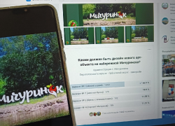 В Мичуринске выбрали дизайн арт-объекта на набережной