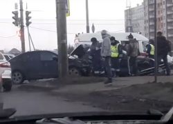 Двухлетний ребенок пострадал в аварии на Агапкина