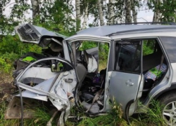 ДТП в Сампурском районе: водитель умер от остановки сердца, пострадали двое детей