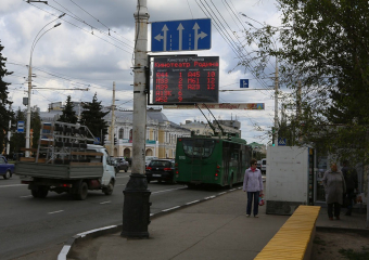 В Тамбове перестали работать все электронные табло на остановках 