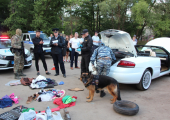 В Тамбове полиция задержала молодёжь на дорогих кабриолетах в балаклавах с автоматами