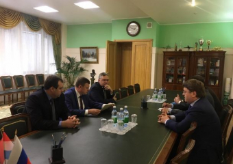 Первым тамбовчанином, познакомившимся с новым директором "Квадры", стал губернатор