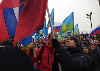 Более 17 тысяч тамбовчан собрались на митинг-концерт и услышали гимн России в уникальном исполнении 