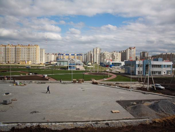 Пешеходный фонтан и спортивные арены сделали север Тамбова центром отдыха горожан