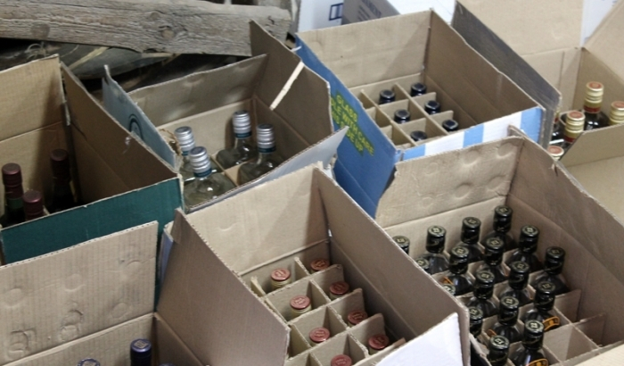 В Тамбове прикрыта точка торговли контрафактным алкоголем