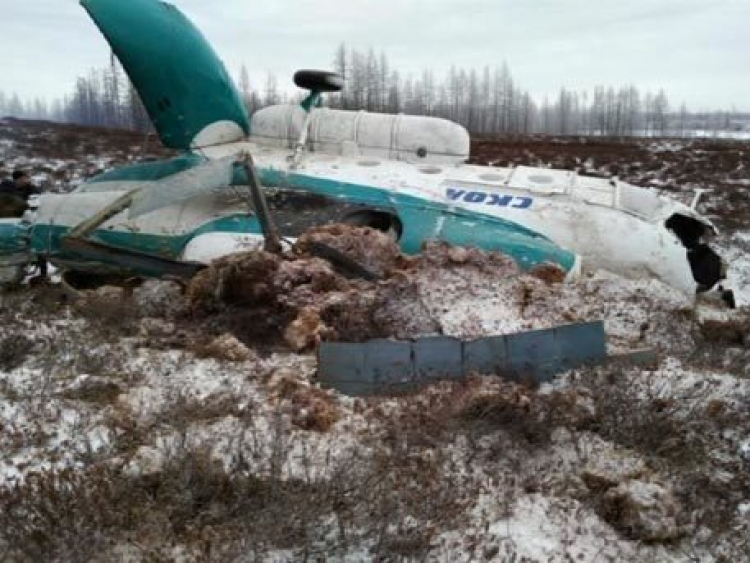 На Кершенское водохранилище упал легкомоторный самолет