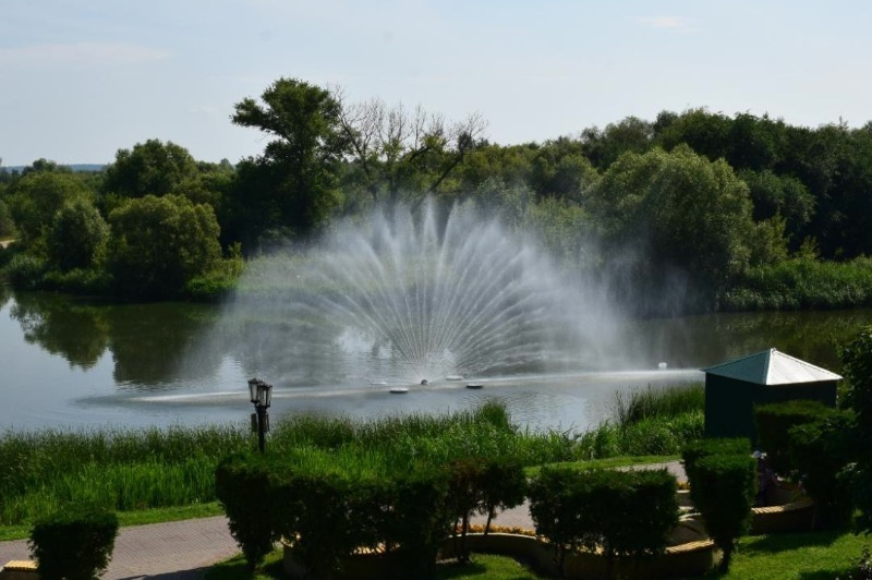 В Тамбове к концу лета заработал фонтан в Цне
