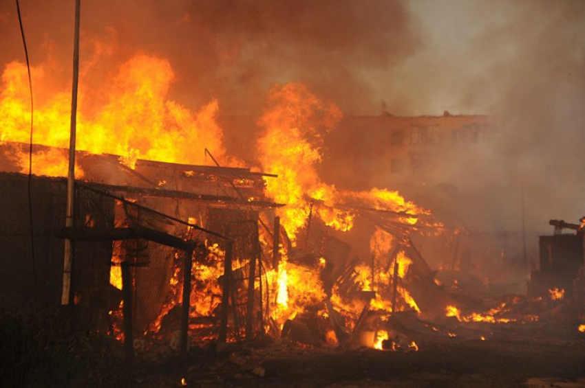 В центре Тамбова заживо сгорел мужчина