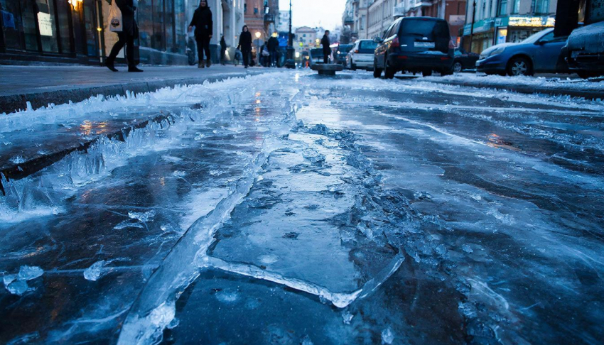 МЧС предупреждает жителей и гостей Тамбовской области о гололёде