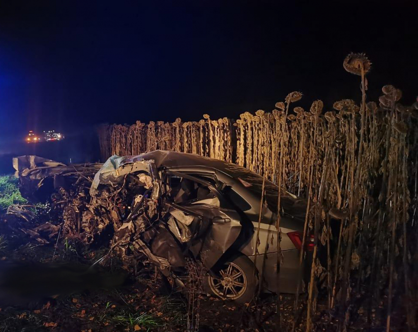 В Рассказовском районе столкнулись «Лада Веста» и «Мазда CX-9», погиб водитель «Лады»