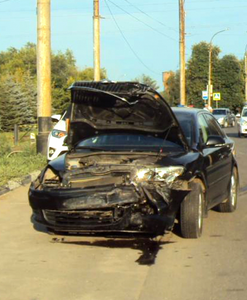 Семилетняя девочка попала в больницу после столкновения двух машин на Бастионной в Тамбове