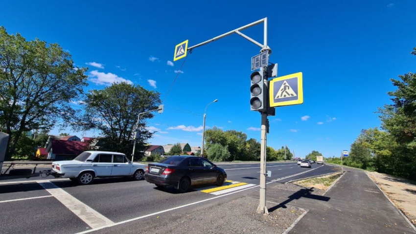 "Зелёную волну” на Рассказовском шоссе заменят на светофоры с кнопками