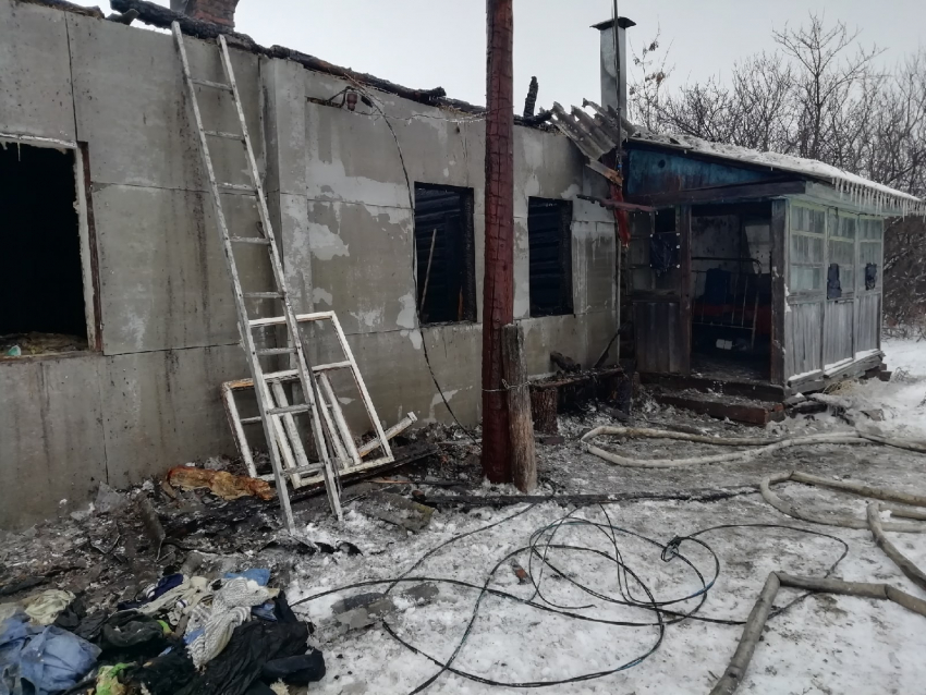 В Тамбовской области за сутки в пожаре погибло двое мужчин