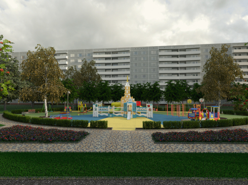 С детским парком-крепостью на Набережной снова придётся попрощаться