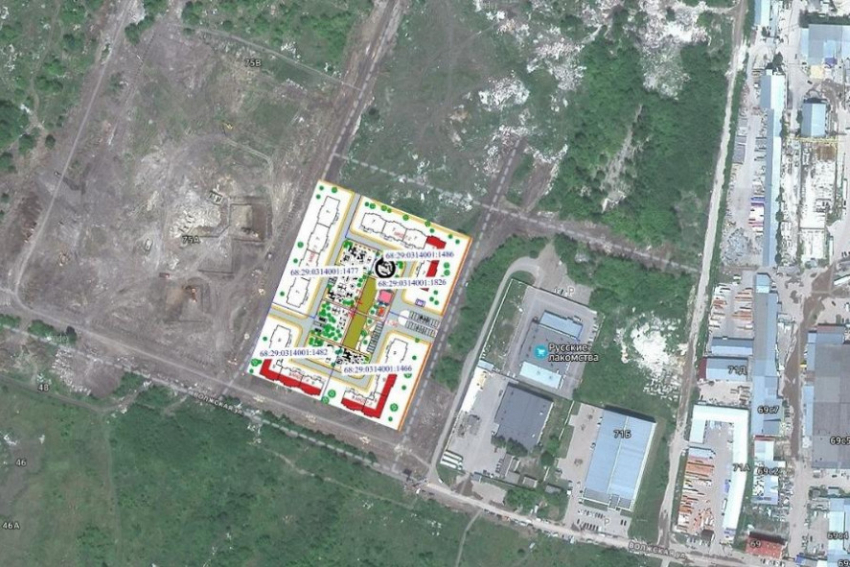 В Тамбове объявлен аукцион на комплексное развитие территории в западной части города