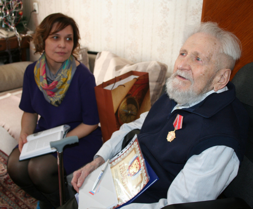 104-й день рождения отметил Юлий Ксюнин – ветеран подводник из Тамбова