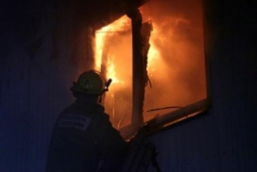 В Рассказовском районе в сгоревшем доме пострадал человек 