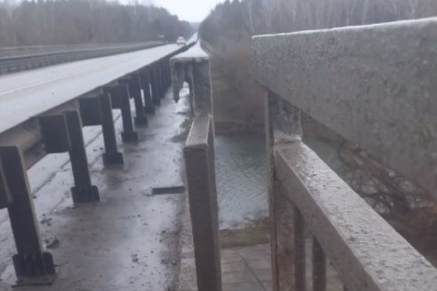 Мост через Ворону на трассе Тамбов-Пенза планируют отремонтировать