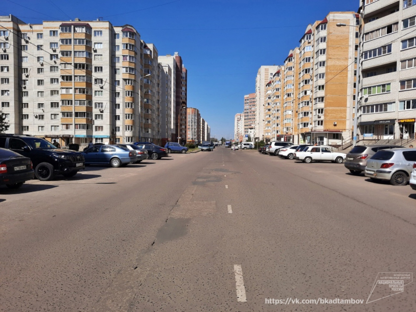 В 2022 году в Тамбове отремонтируют дороги на улицах Советская, Ореховая и Чичерина