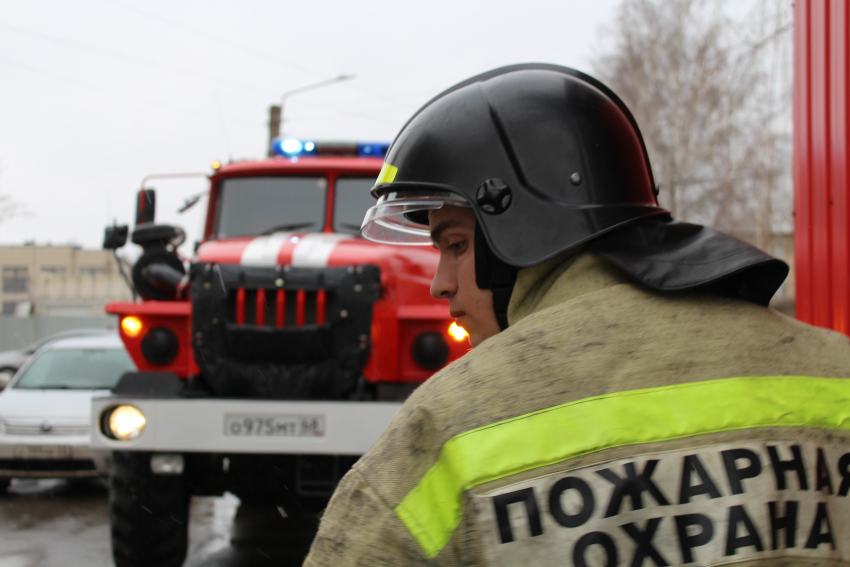 В пожаре в Тамбовской области спасли женщину