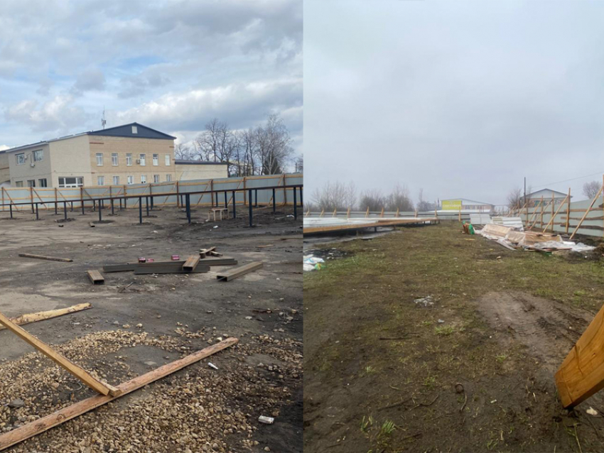 Почти за 25 миллионов рублей в Кирсанове и Жердевке вместо МФЦ построили только забор