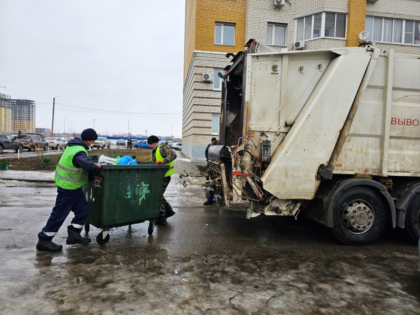 В Тамбове за новогодние праздники вывезли более 1,5 тысяч тонн мусора