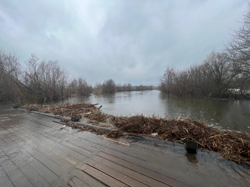 В Мичуринском районе паводок отрезал поселок от «большой земли»