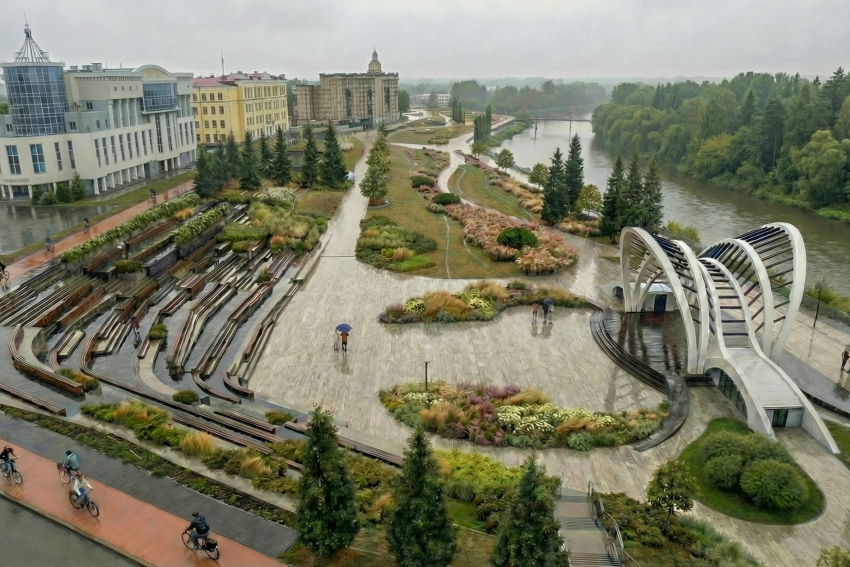 Архитекторы Тамбова представили концепцию реновации Набережной 