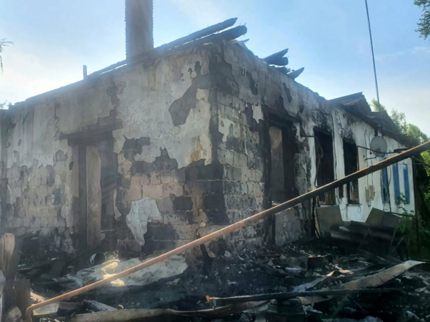 В Мучкапском округе пенсионер погиб при пожаре