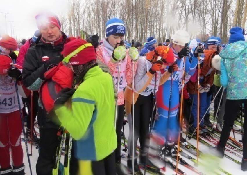 Старшеклассники города Тамбова сдали нормы ГТО по лыжам