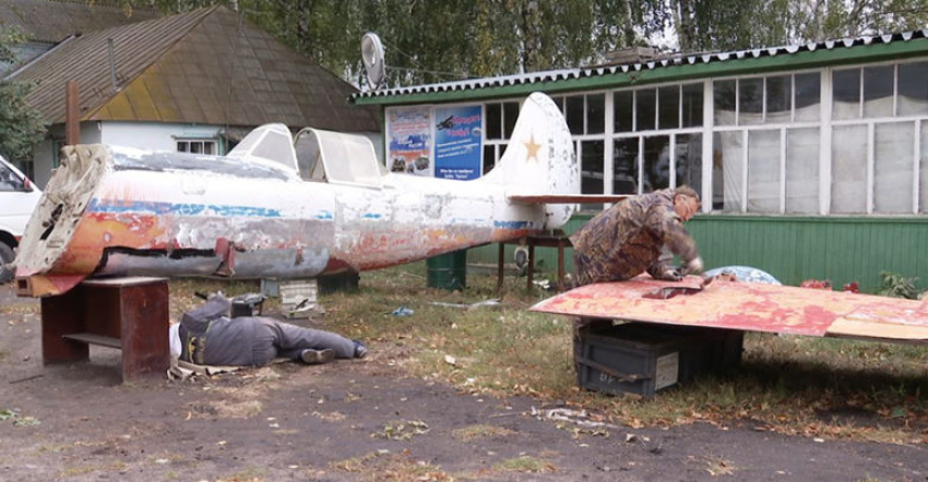 Отреставрированный Як-50 установят на аэродроме под Тамбовом