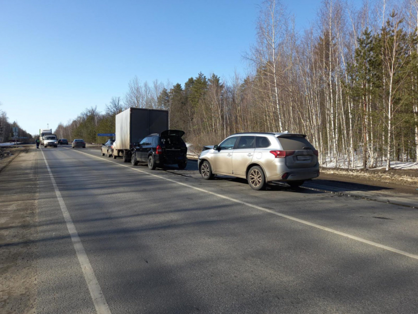 В Рассказовском районе случилось массовое ДТП с 4 автомобилями