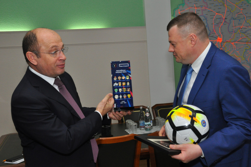 Руководители Премьер-Лиги приехали в Тамбов