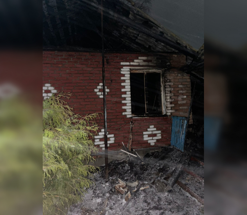 В селе Староюрьево при пожаре погиб 86-летний мужчина