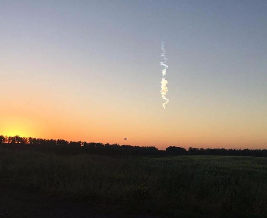 Падение метеорита видели жители соседних с Тамбовской областей 