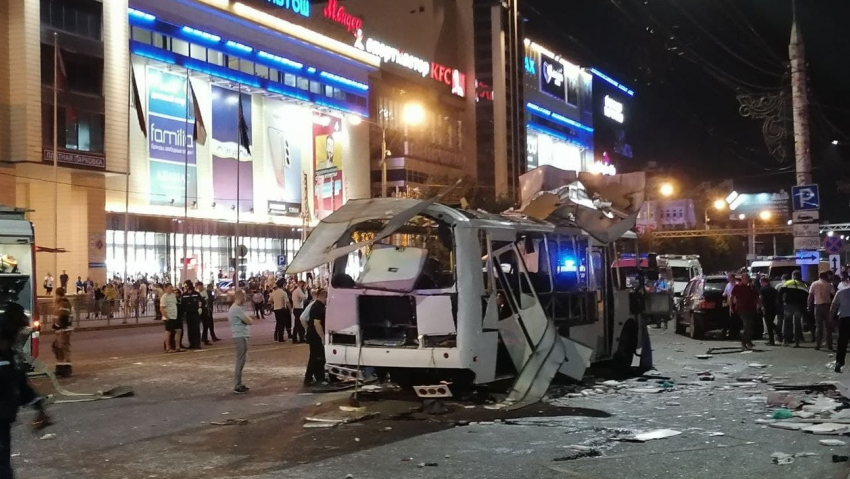 После взрыва автобуса в Воронеже в Тамбове проверят общественный транспорт