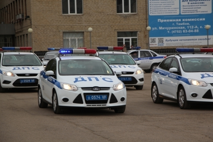 За первые 4 дня января в Тамбовской области задержано больше 90 пьяных водителей