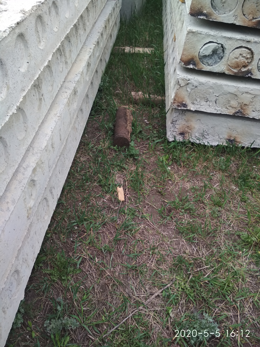 В Тамбовском районе коммунальщики нашли 122-миллиметровый снаряд