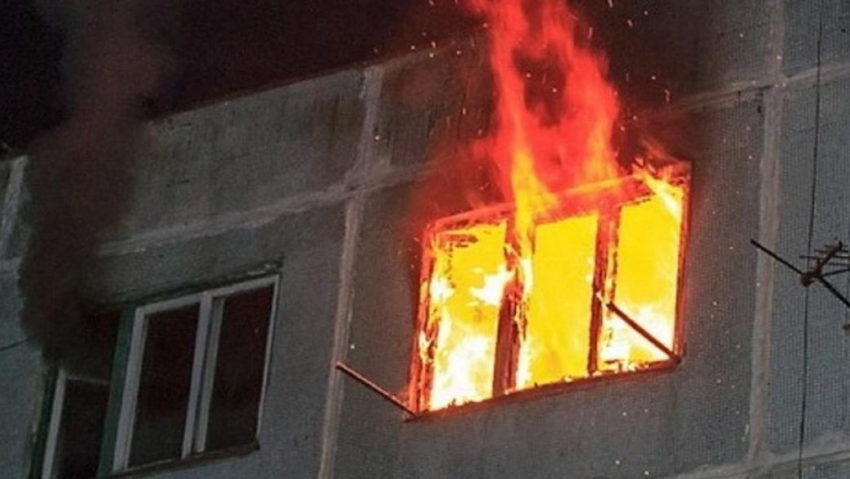 В Котовске произошло возгорание квартиры. Есть пострадавший
