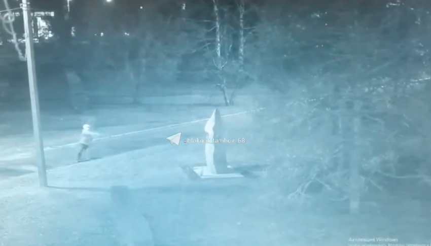 В Тамбове Мужчина надругался над закладным камнем в честь участников СВО