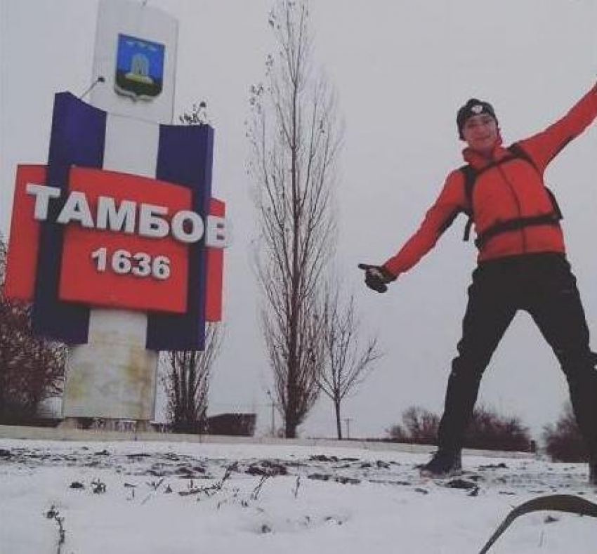 Известный путешественник Александр Капер пробежал Тамбовскую область