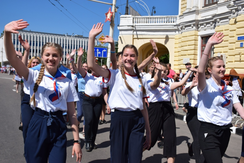 В Тамбове прошёл парад детских организаций